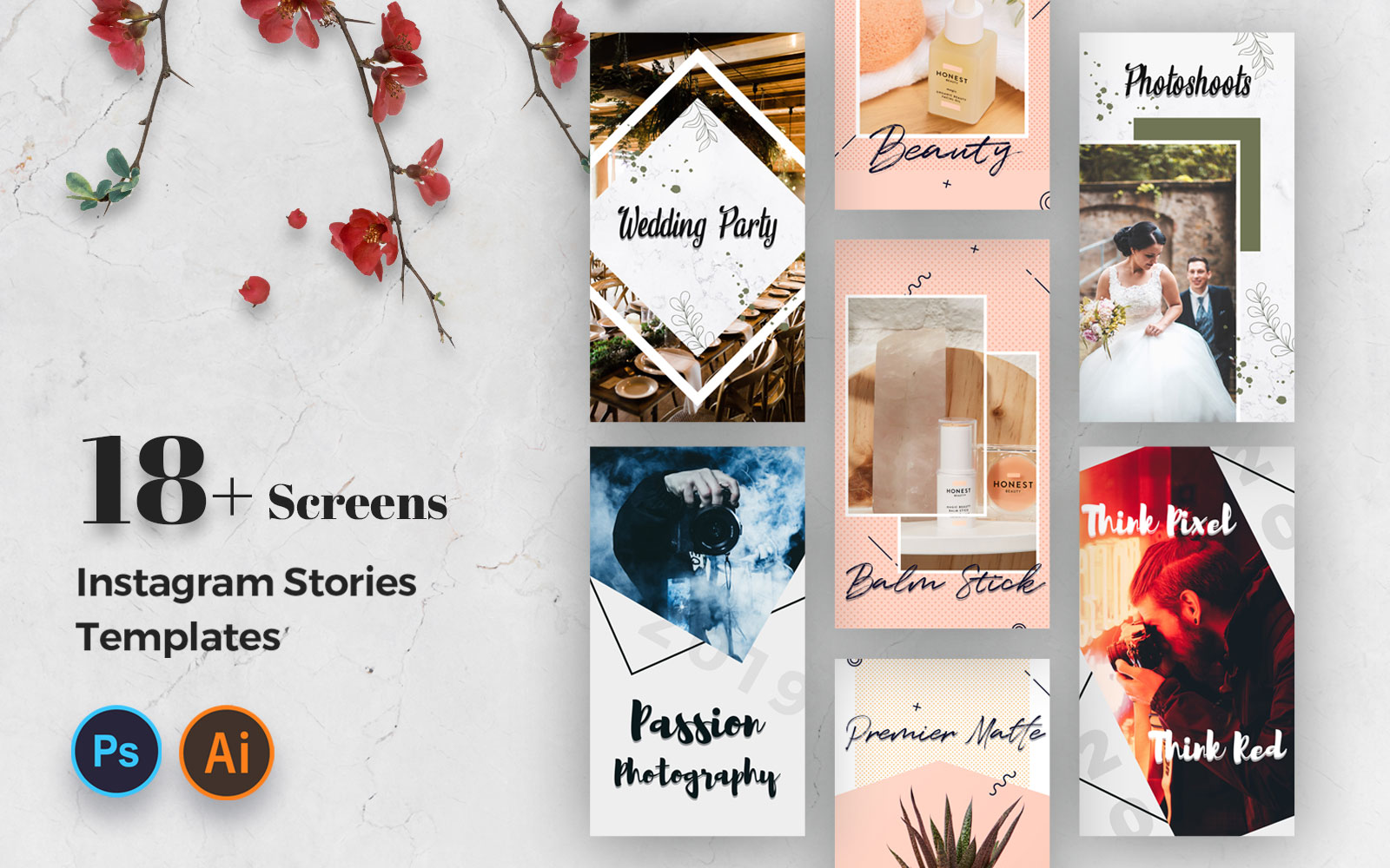 Instagram Stories Social Media Template