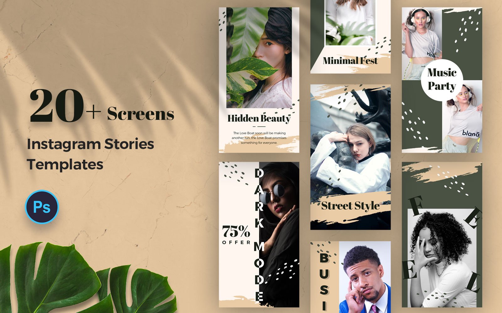 Instagram Stories Social Media Template