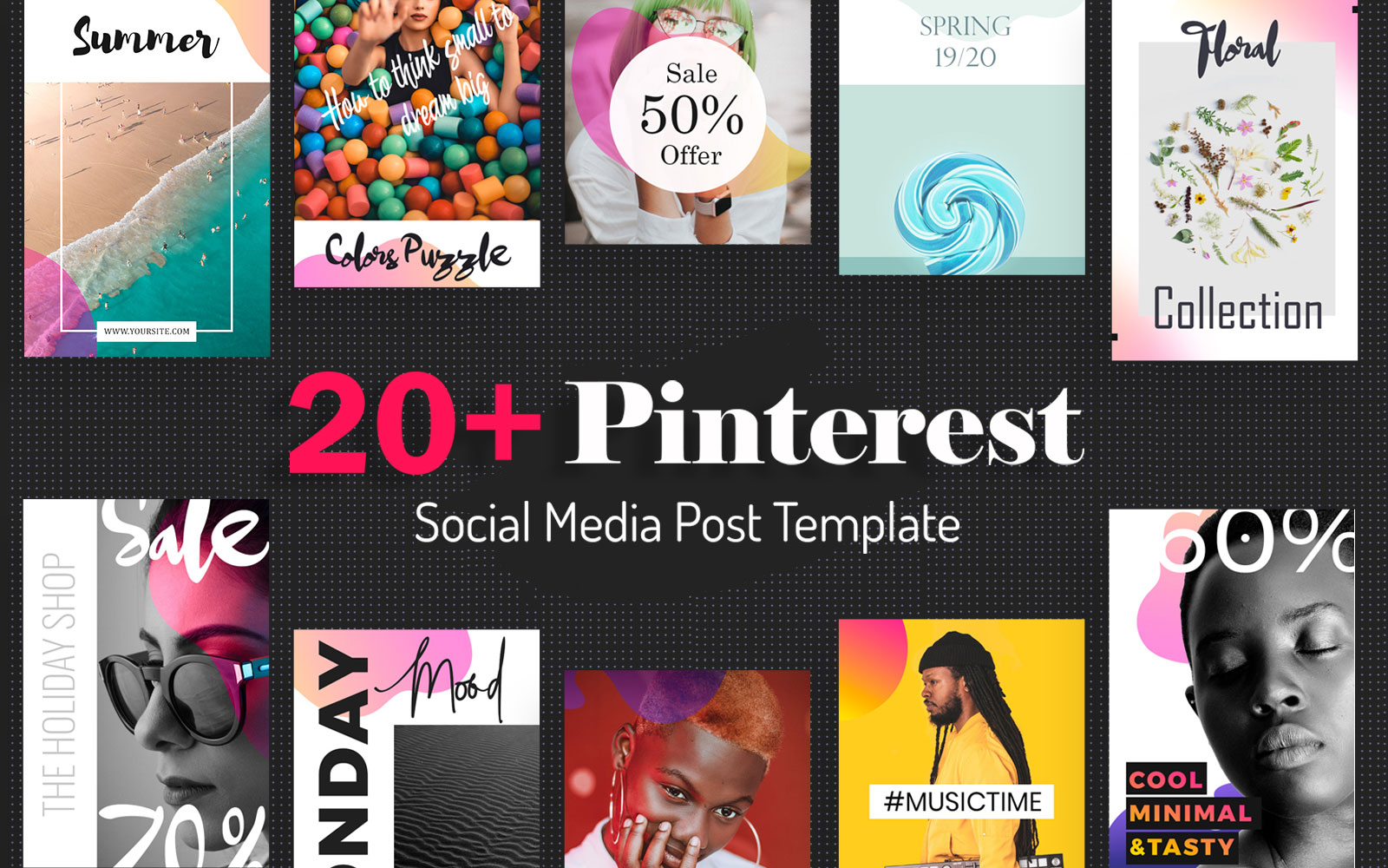 Pinterest Post Social Media Template