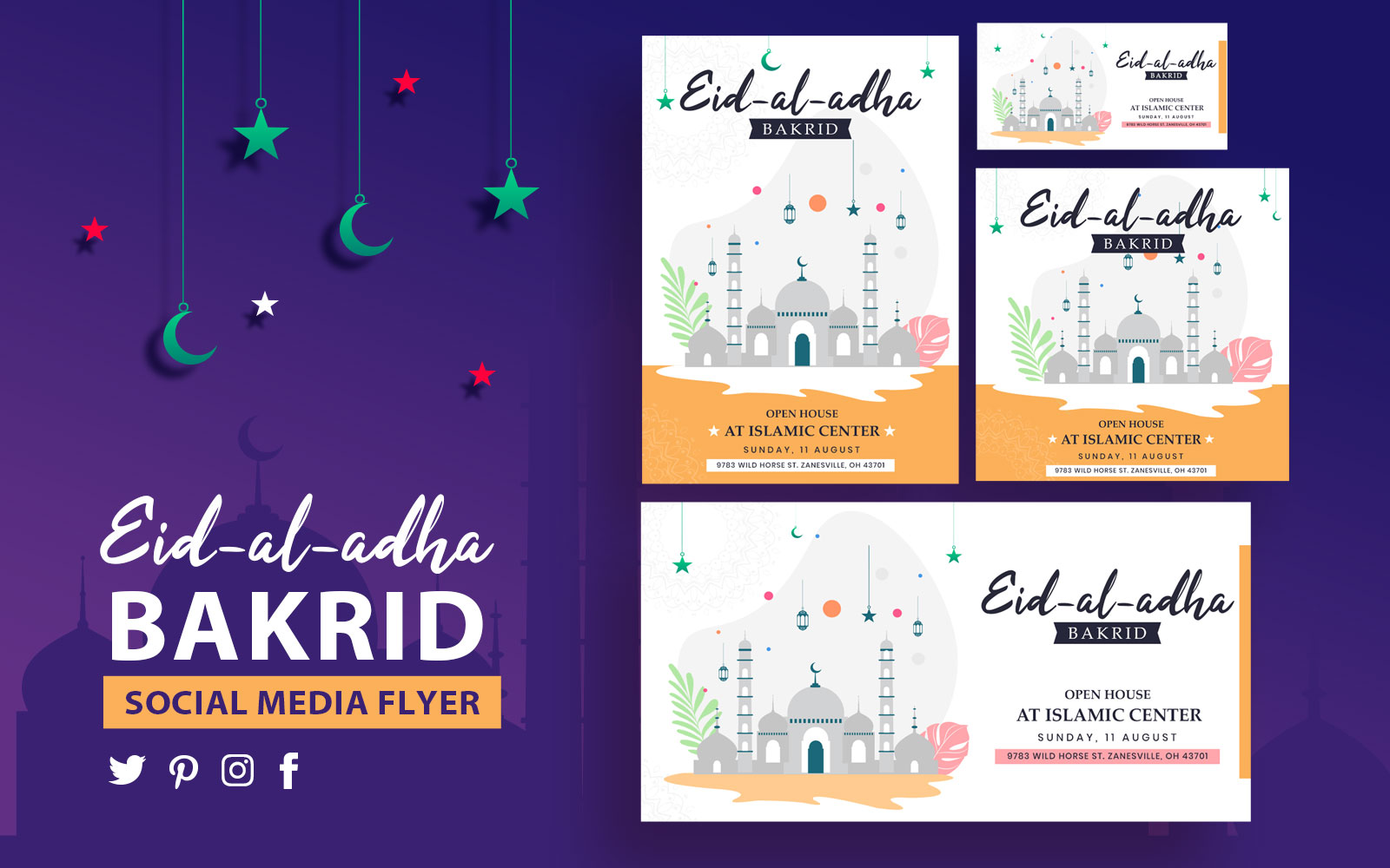 Eid al-Adha Social Media Template