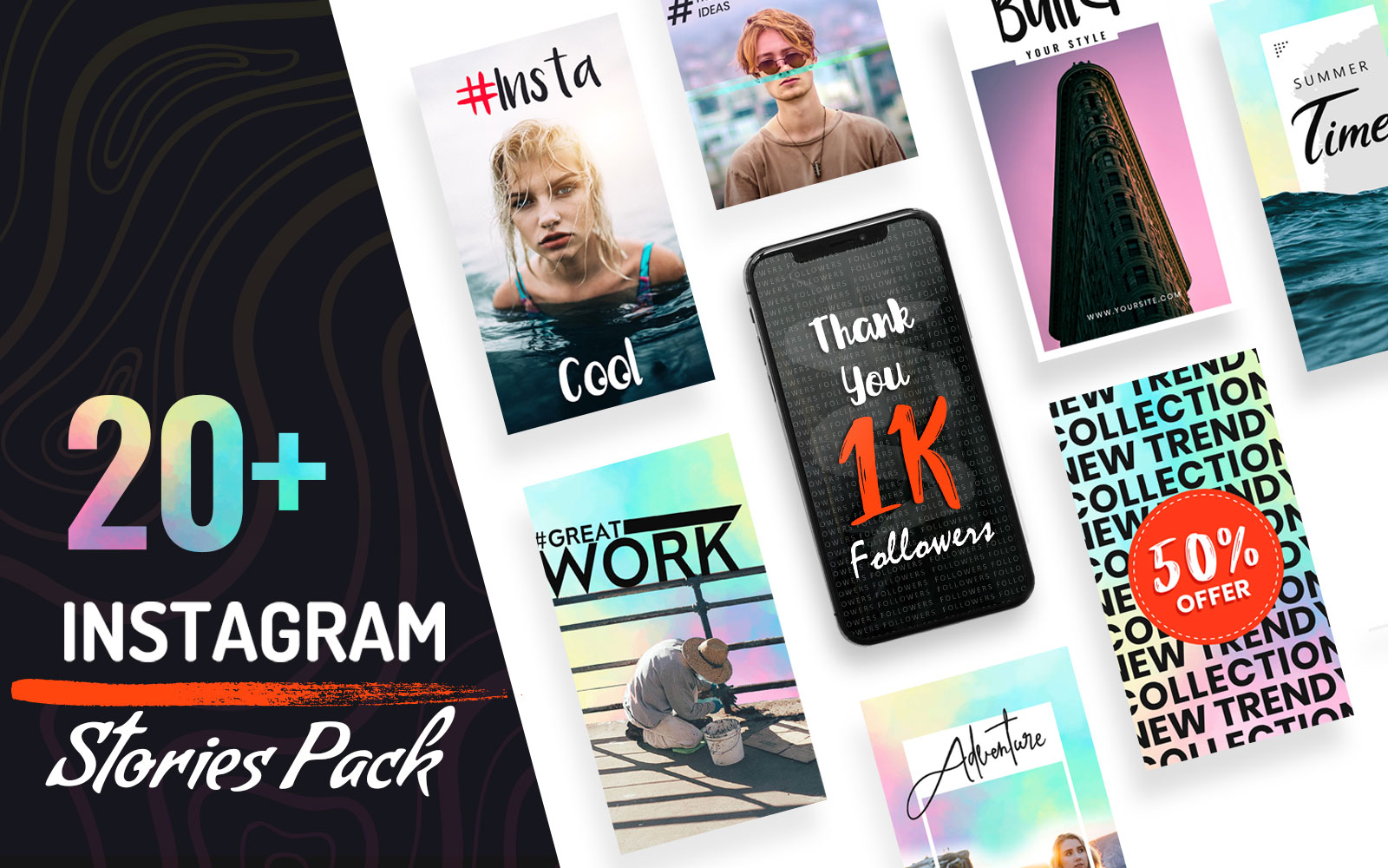 Instagram Stories Social Media Template