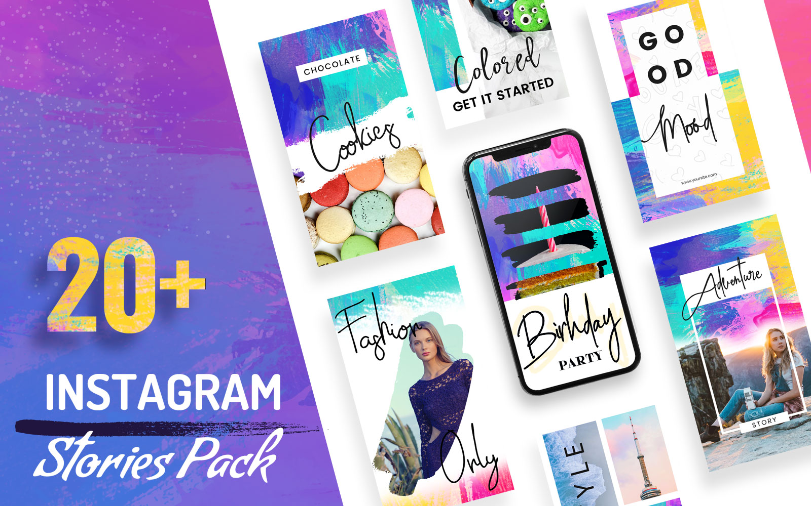 Instagram Stories Social Media Template