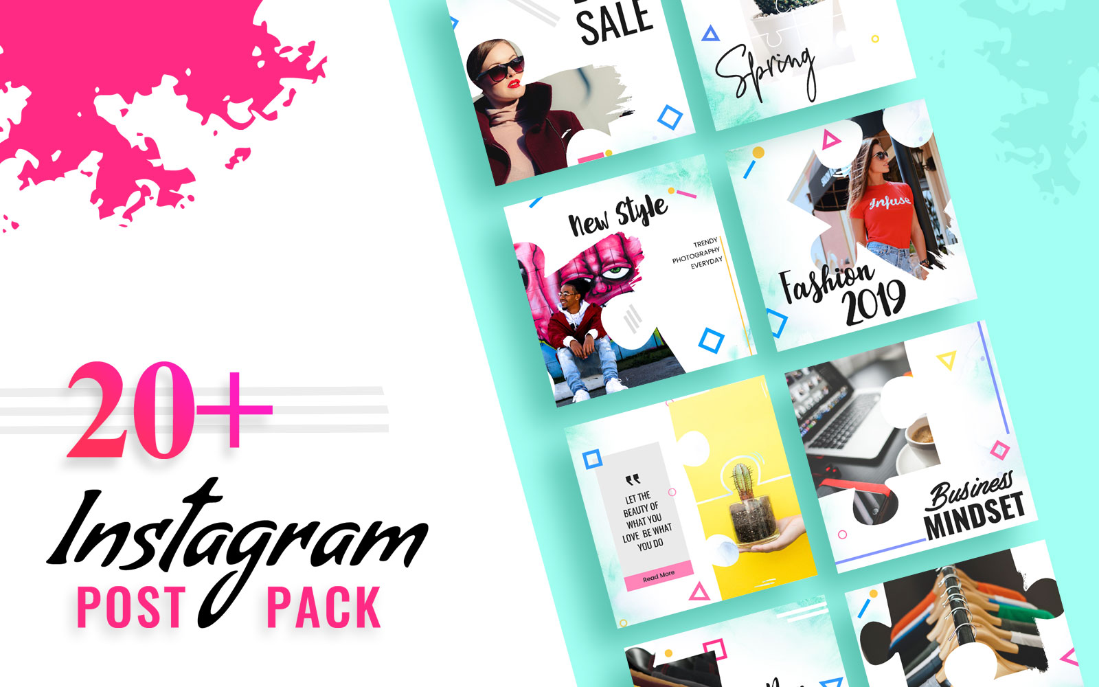 Creative Instagram Post Social Media Template