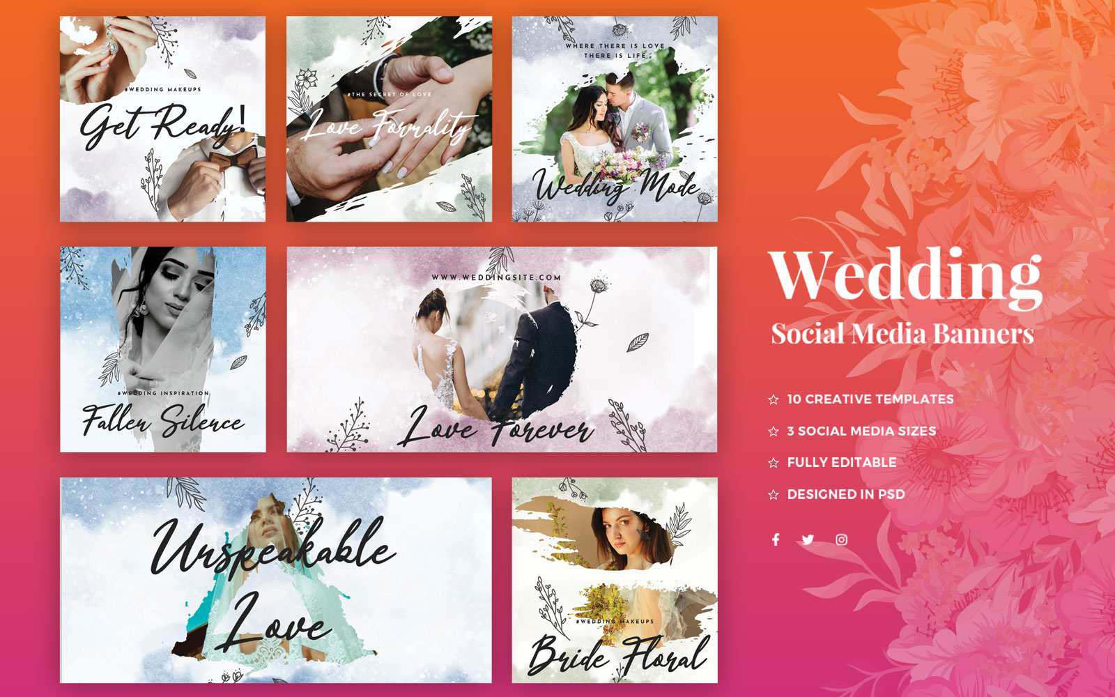 Wedding Social Media Template