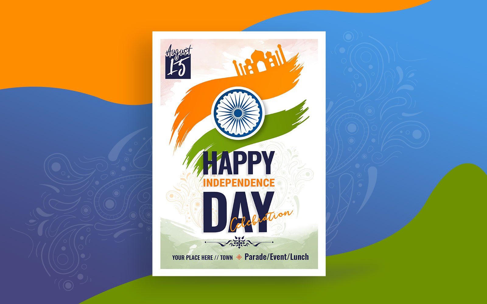 Independence Day Flyer/Poster - Corporate Identity Template