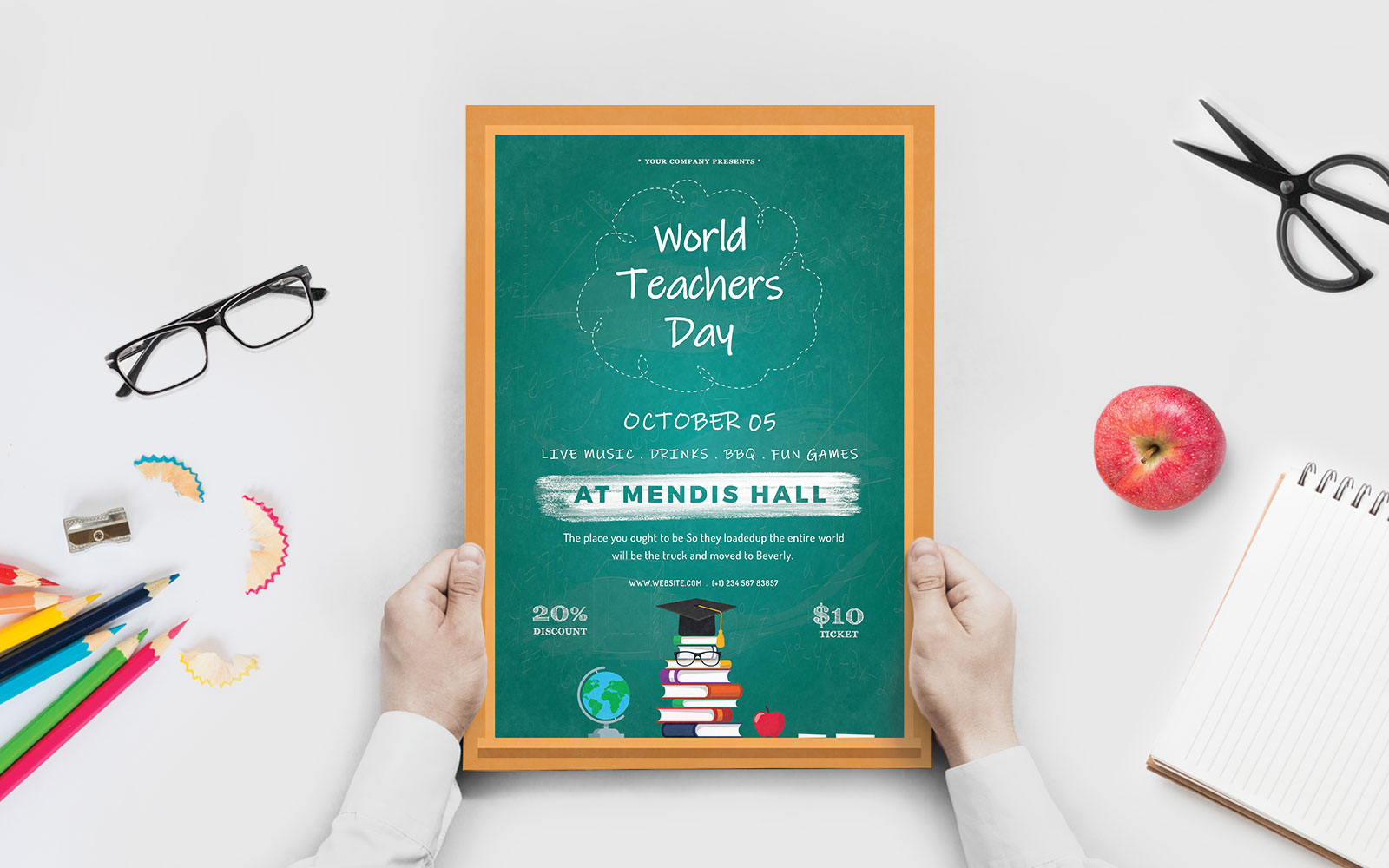 Teacher's Day Graphics - Illustration