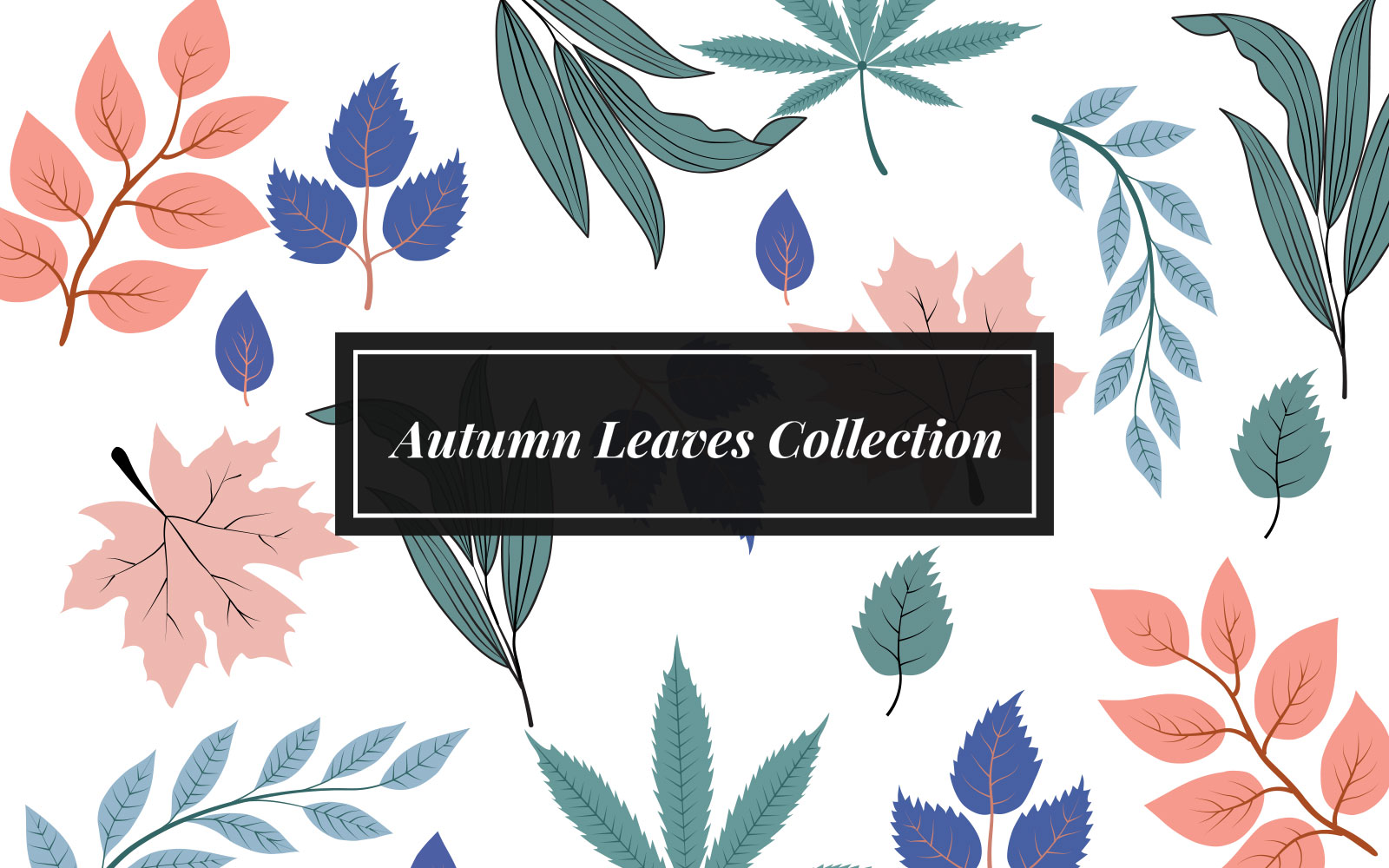 Leaf Backgrounds - Illustration