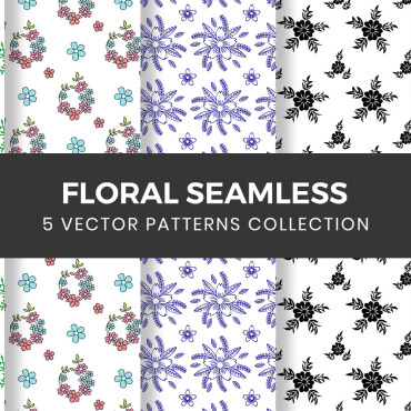 Seamless Pattern Illustrations Templates 151115