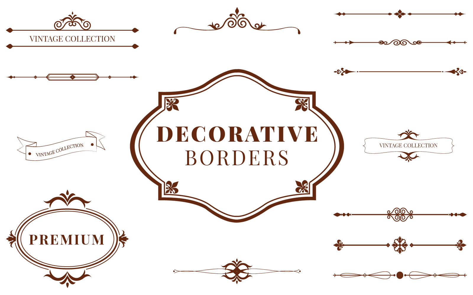 Decorative Borders - Illustration