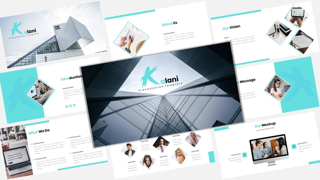 Kalani - Creative Business PowerPoint template