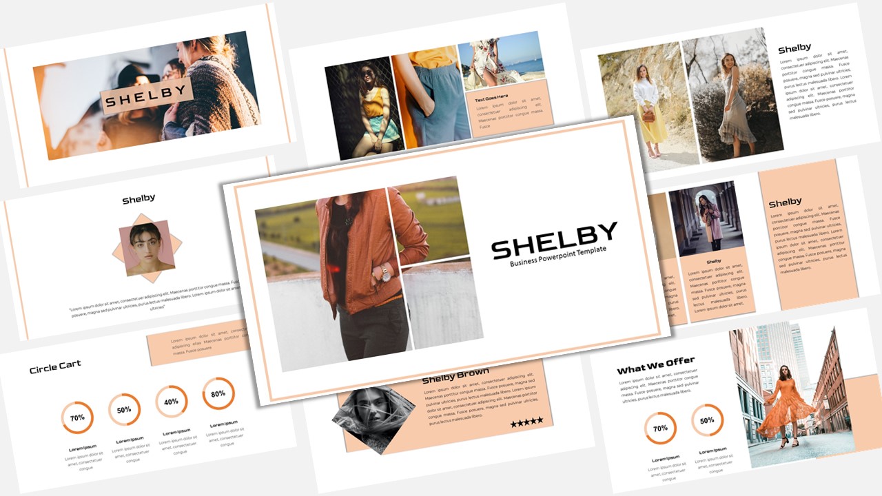 Shelby - Creative Business PowerPoint template