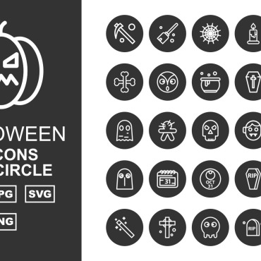 Voodoo Grave Icon Sets 151264