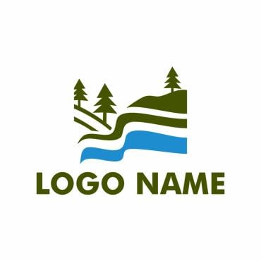 Tree Landscape Logo Templates 151365