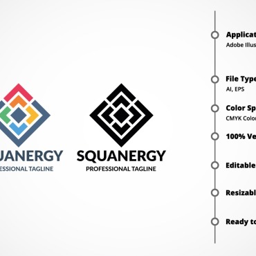 Blockchain Box Logo Templates 151487