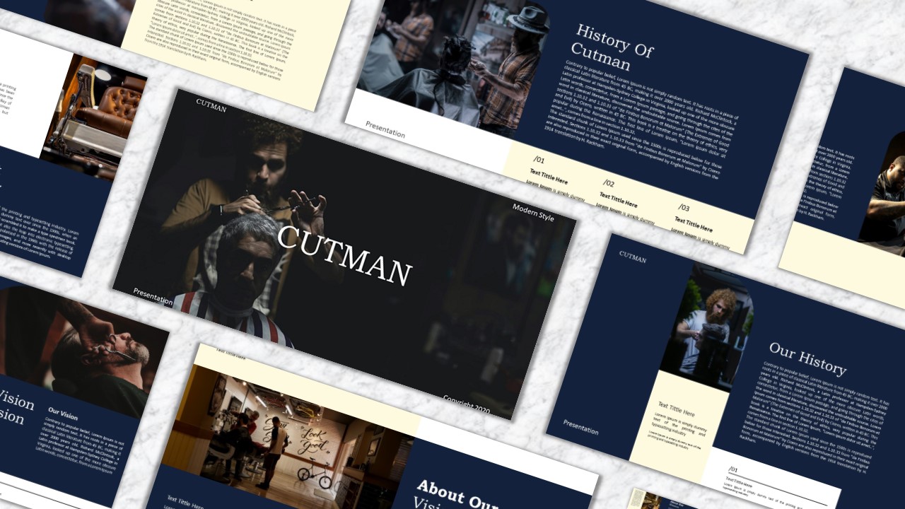 Cutman - Keynote template