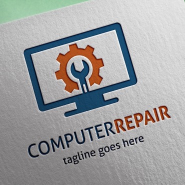 Computer Monitor Logo Templates 151676