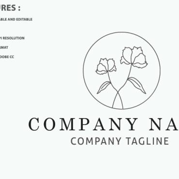 Black Feminine Logo Templates 151710