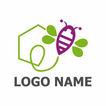 Nature Honey Logo Templates 151718