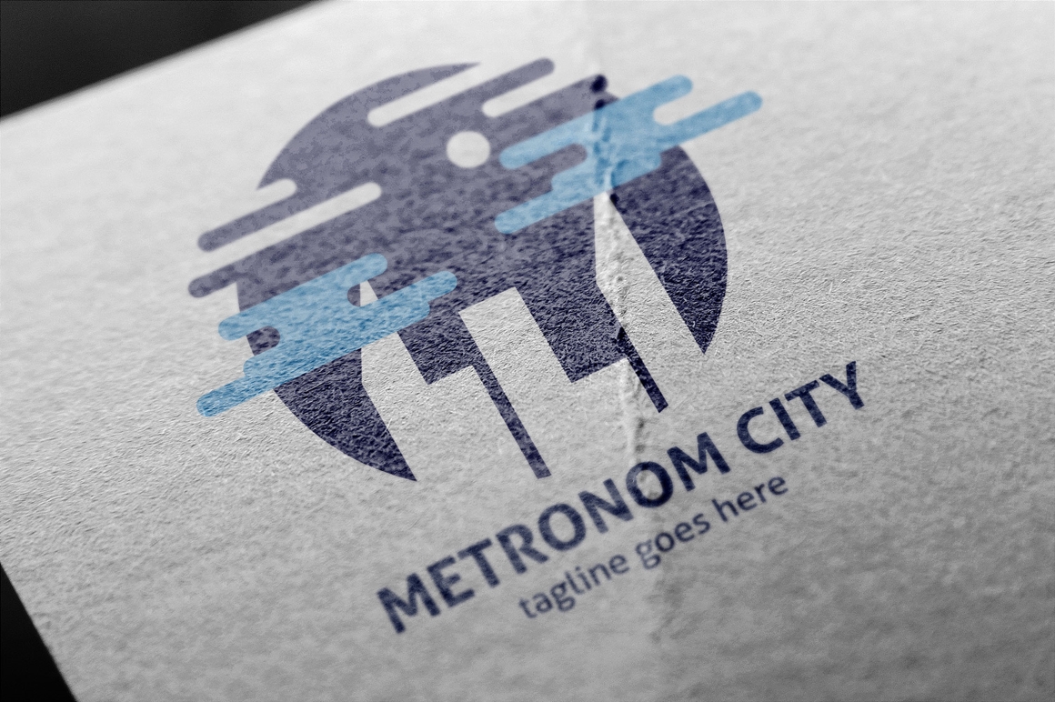 Metronom City Logo Template