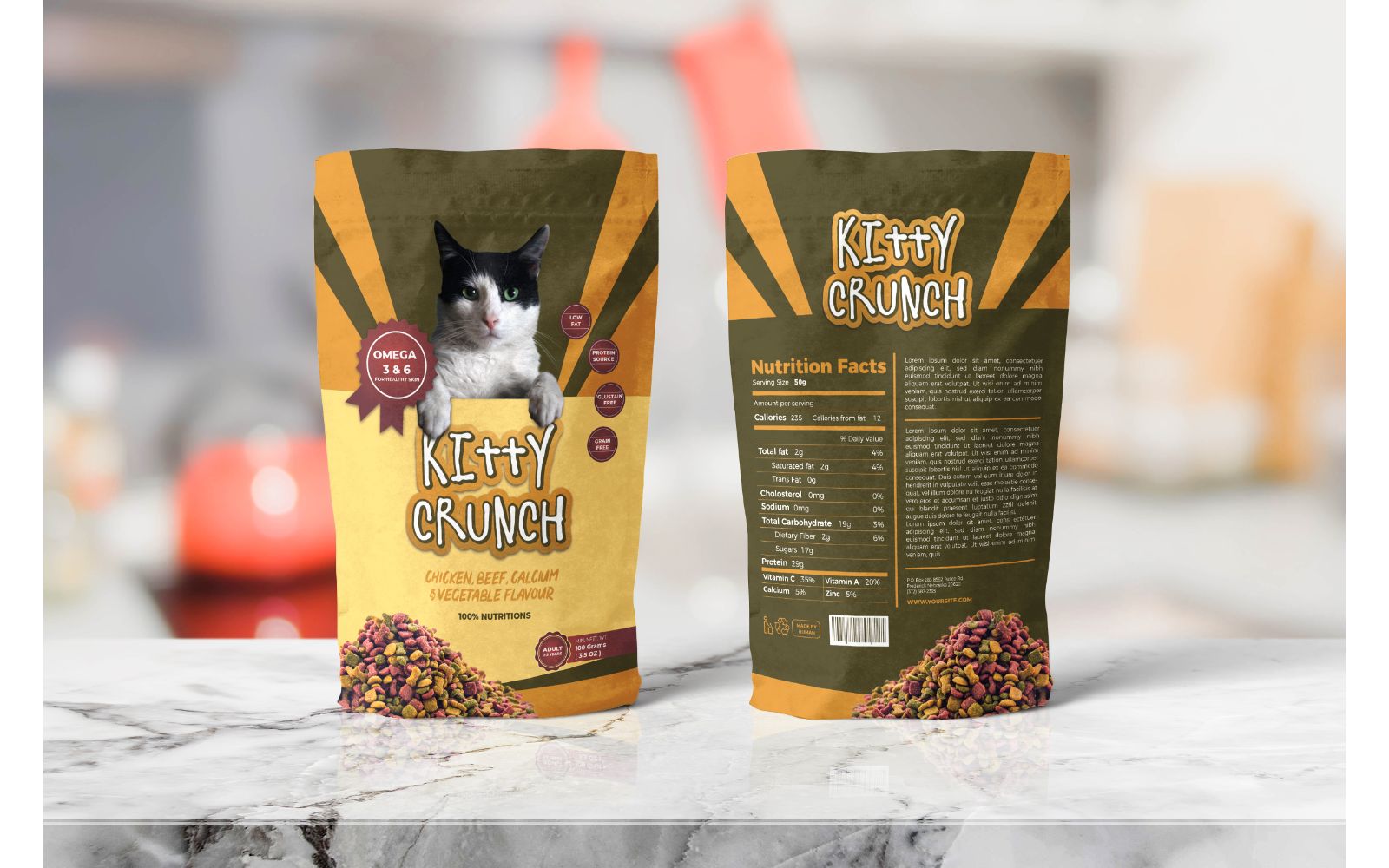 Packaging  Kitty Chruch - Corporate Identity Template