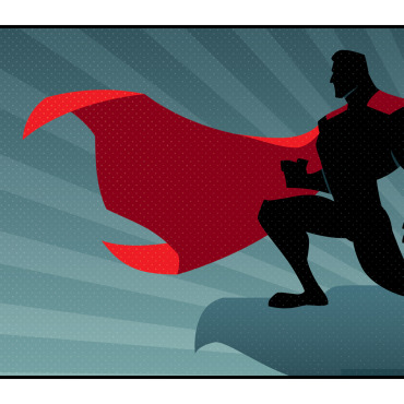 Super Hero Illustrations Templates 151788