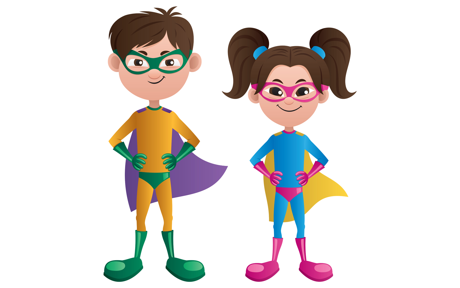 Super Kids Asian - Illustration