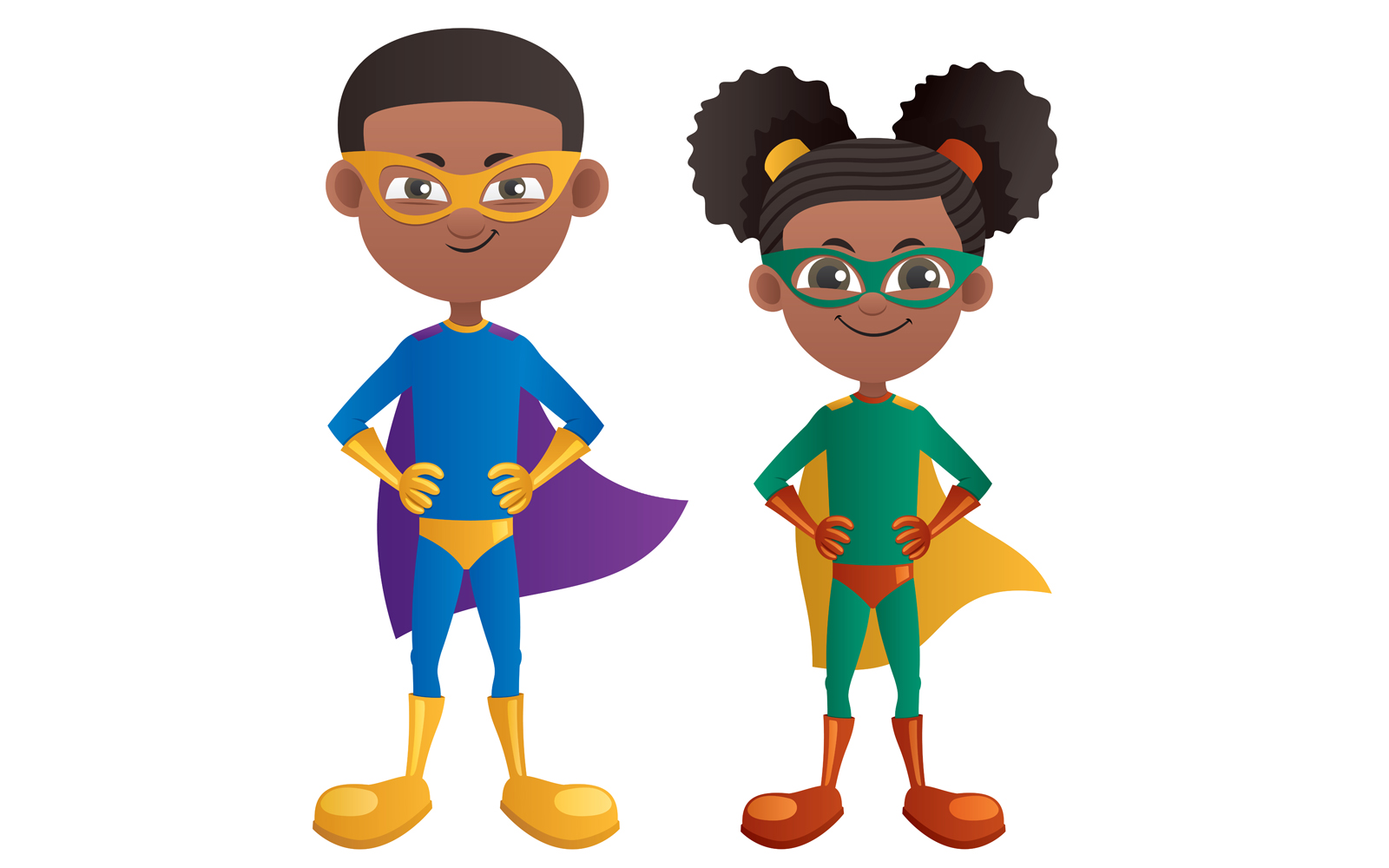 Super Kids Black - Illustration