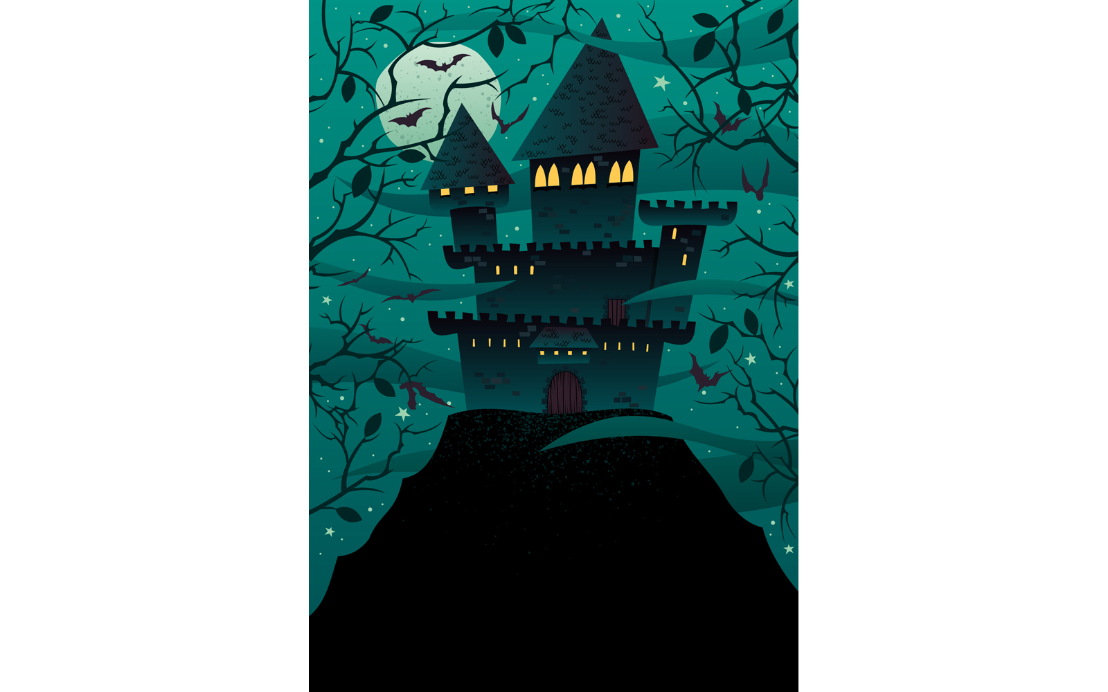 Spooky Castle 2 - Illustration