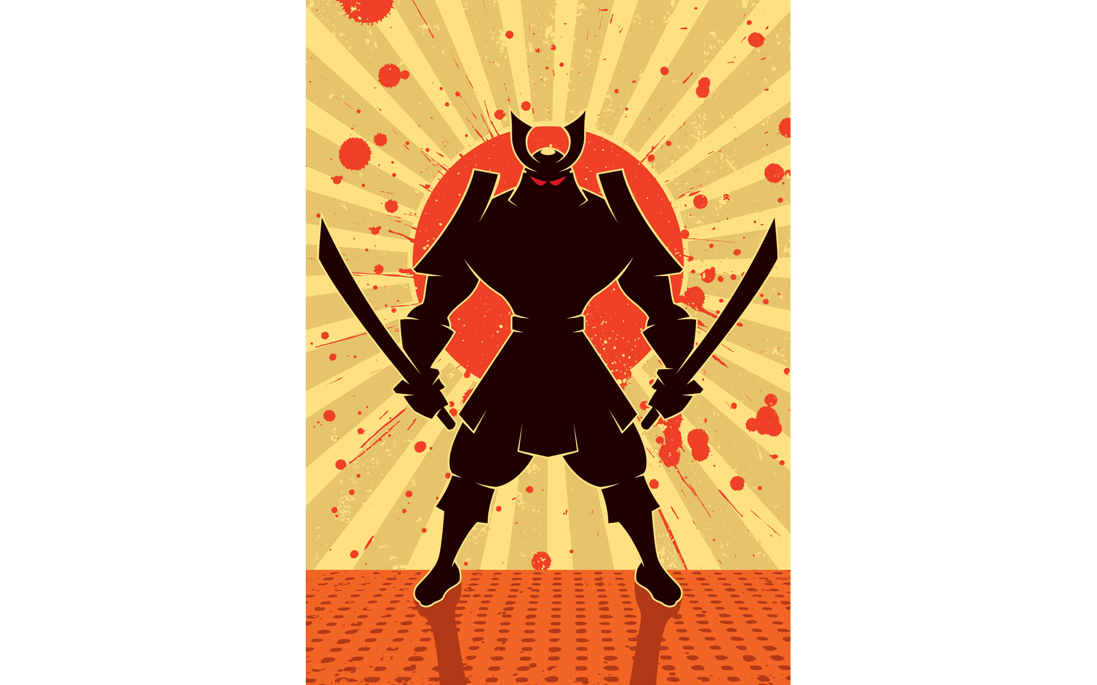 Shadow Samurai - Illustration