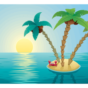 Tropical Exotic Illustrations Templates 152015