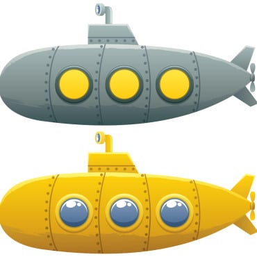 Yellow Bathyscaphe Illustrations Templates 152042