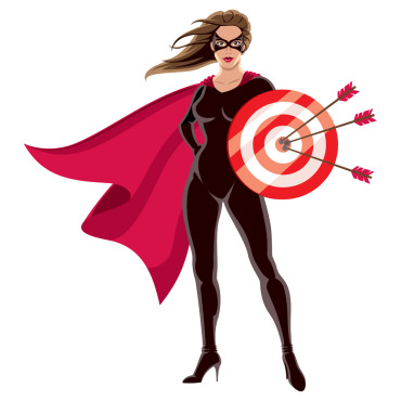 Female Superheroine Illustrations Templates 152055