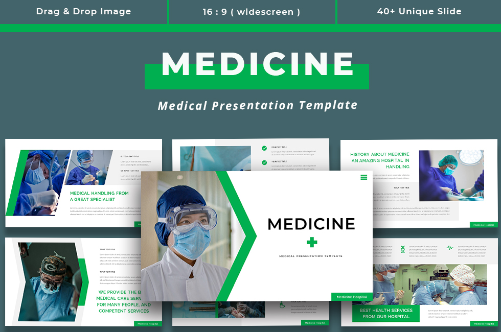 Medicine - Medical Presentation Template Google Slides