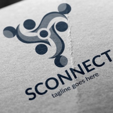 Company Connect Logo Templates 152115