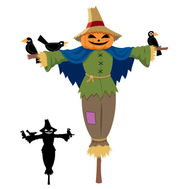 Halloween Cartoon Illustrations Templates 152157