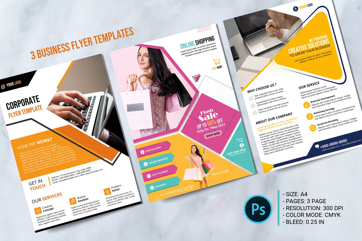 Business Flyer - Corporate Identity Template