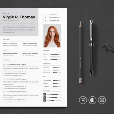 Cv Minimalist Resume Templates 152231