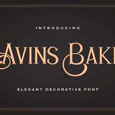 Decorative Serif Fonts 152472