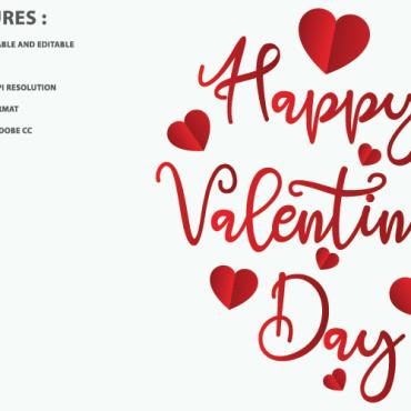 Valentines Label Illustrations Templates 152487