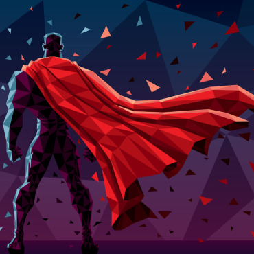 Super Hero Illustrations Templates 152539