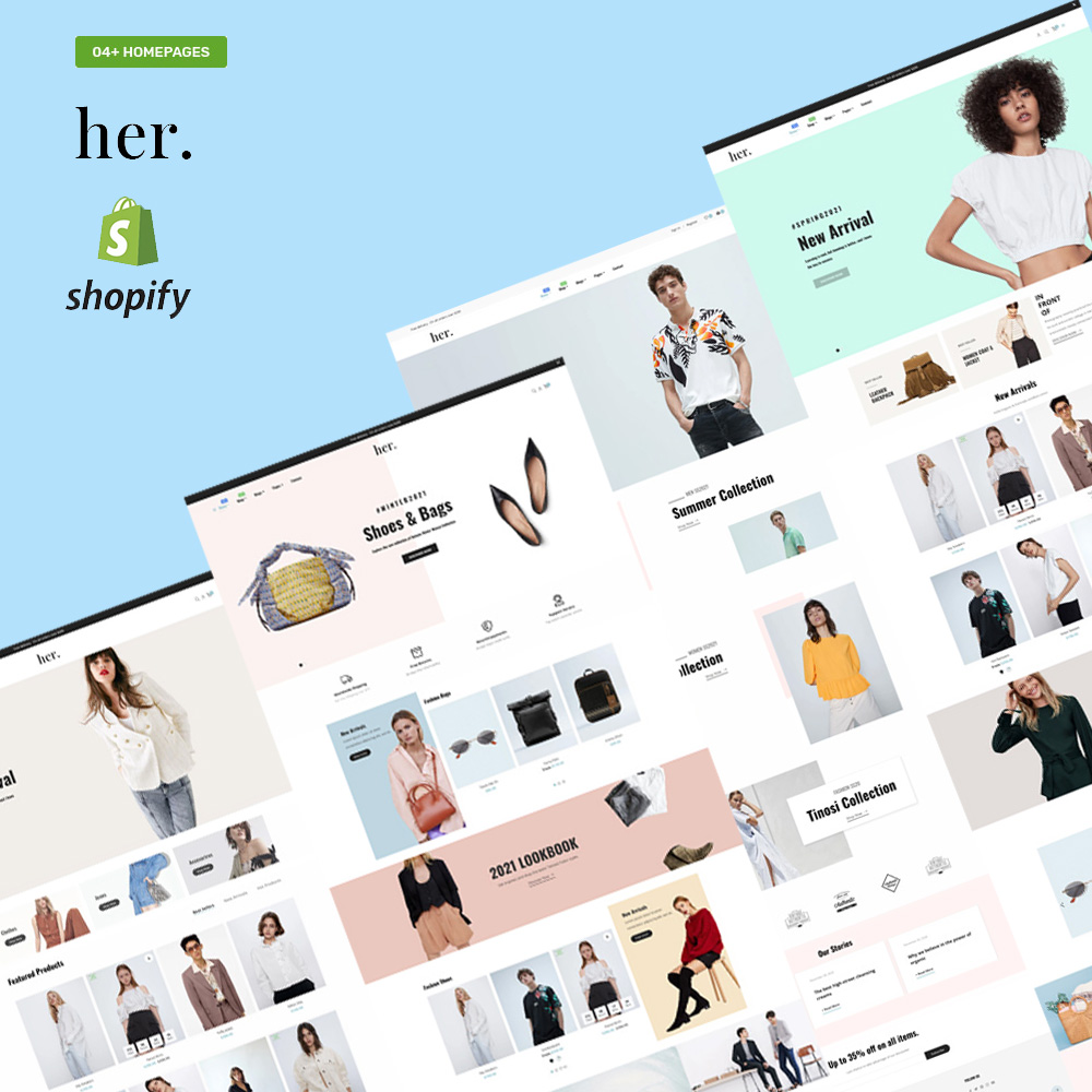Her Fashion Store - Multipurpose Responsive Shopify Theme