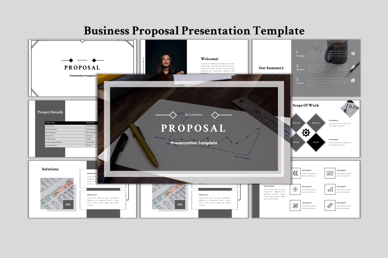 Business Proposal - Creative Business Google Slides