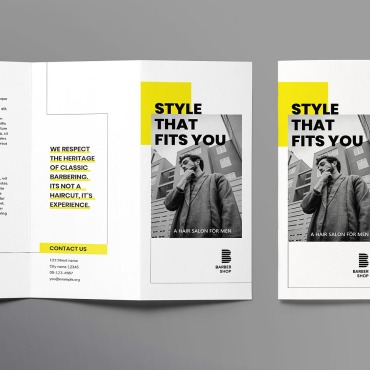 Trifold Template Corporate Identity 152691