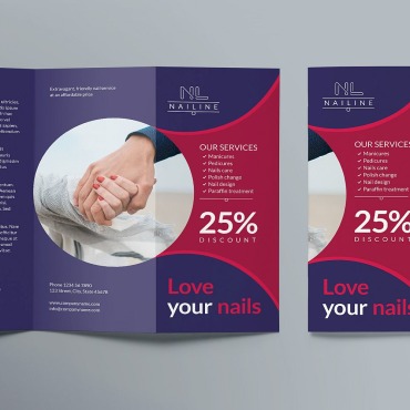 Trifold Template Corporate Identity 152698