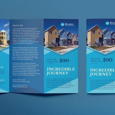 Trifold Template Corporate Identity 152703