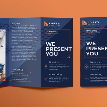 Trifold Template Corporate Identity 152706