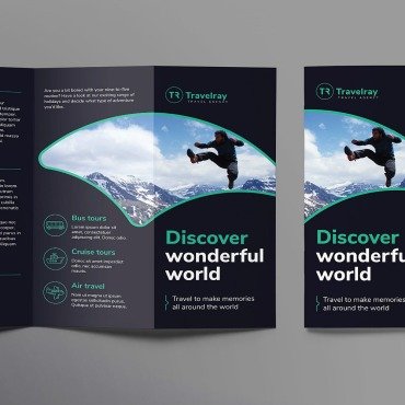 Trifold Template Corporate Identity 152714