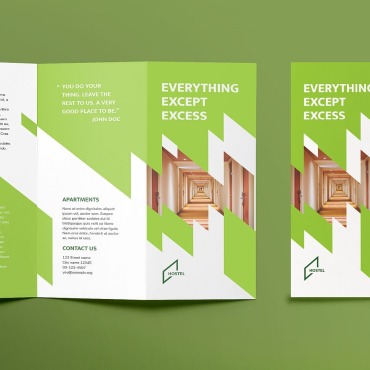 Trifold Template Corporate Identity 152725
