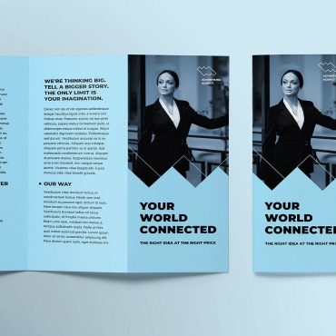 Trifold Template Corporate Identity 152738