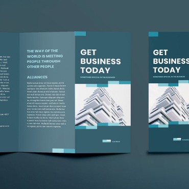 Trifold Template Corporate Identity 152743